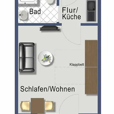 Apartment Haus Horizont Fewo Nr 2 *